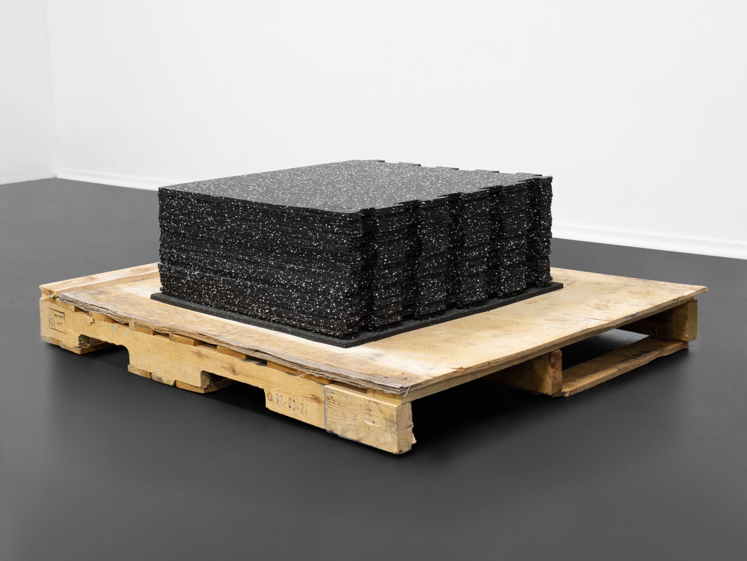 Commercial grade, recycled rubber gives the matting added strength and durability
