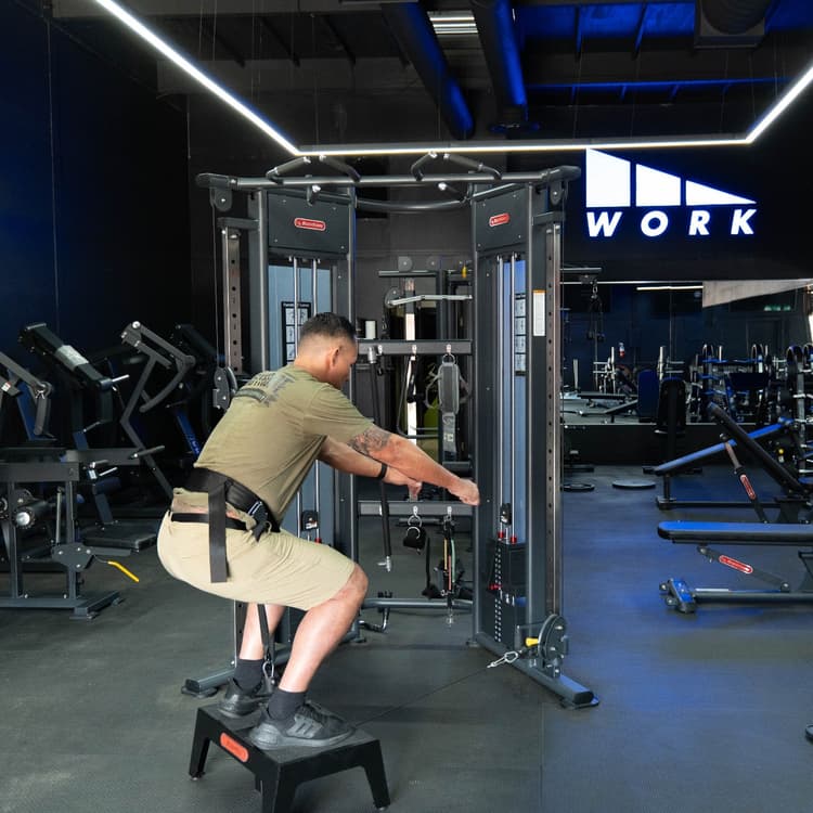 Squat Box Training