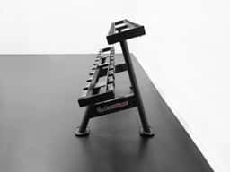 10-100lb Rubber Pro Dumbbell Set w/ G231-9