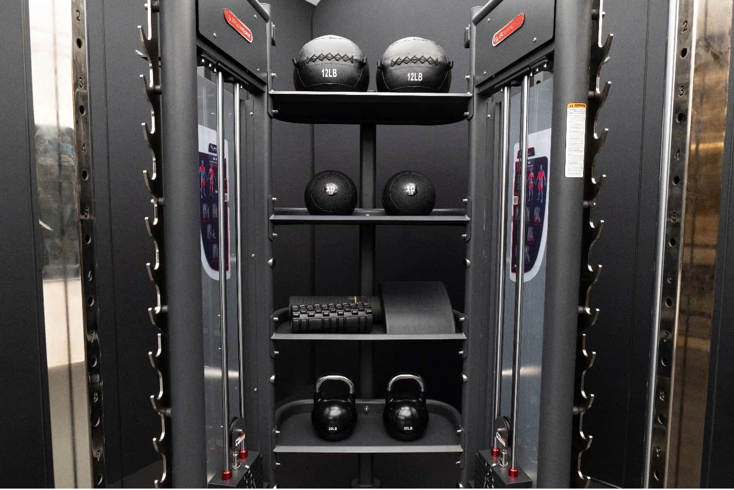 MX1186 Back Mounted Accessory Rack-4