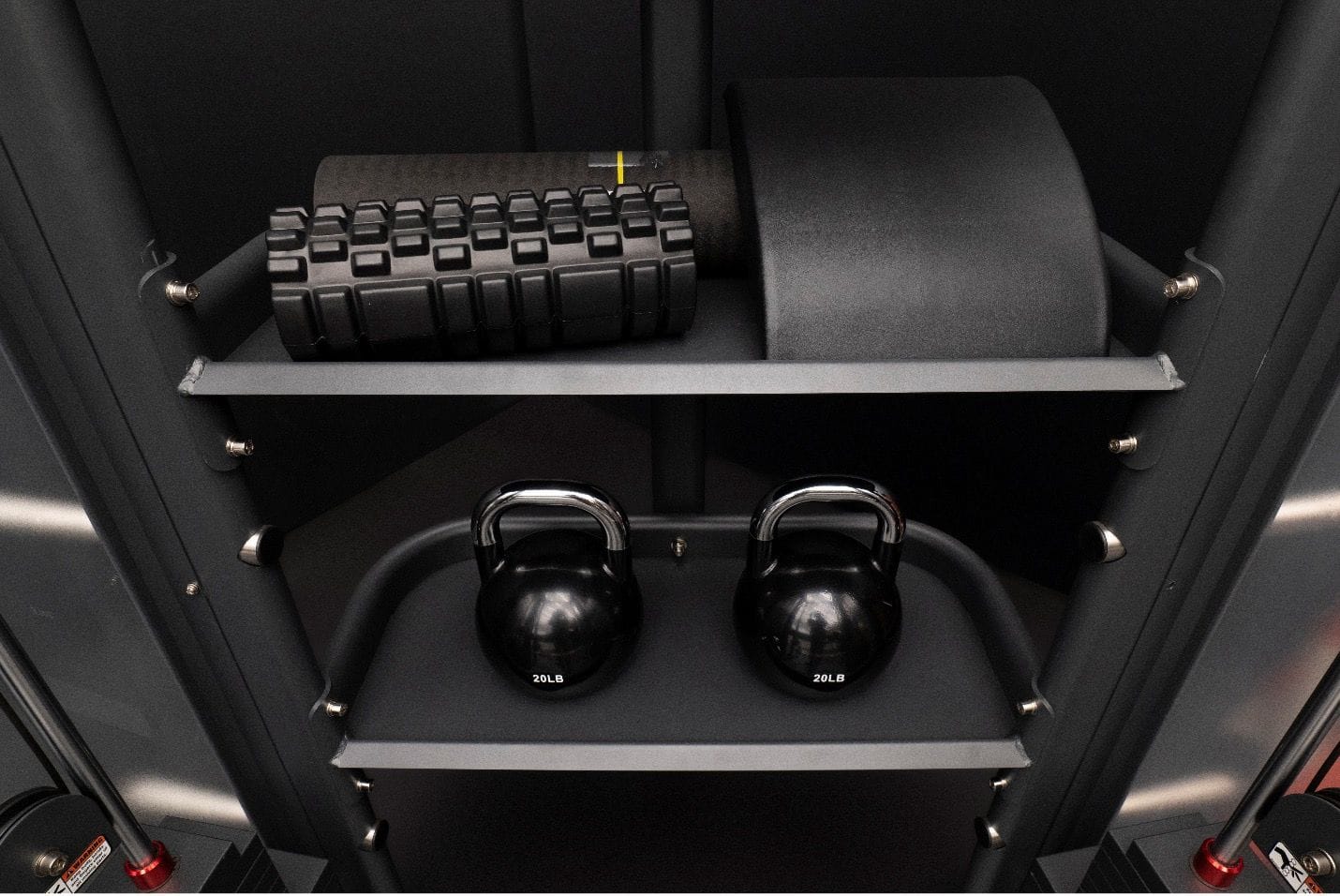 MX1186 Back Mounted Accessory Rack - Subfeature Image