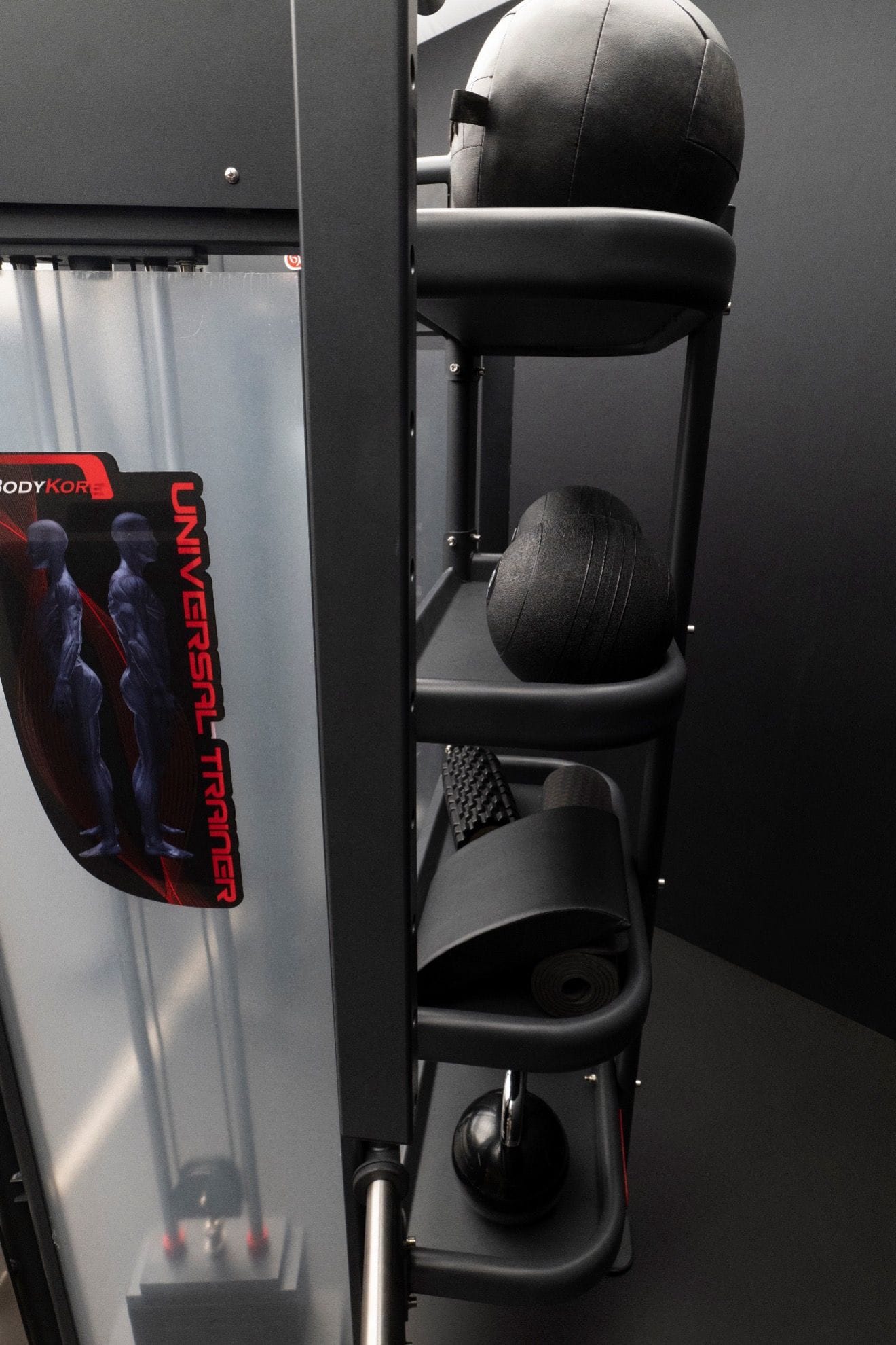 MX1186 Back Mounted Accessory Rack - Subfeature Image