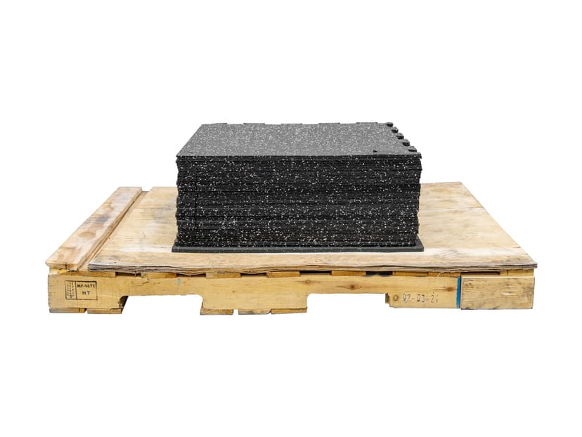 Rubber Interlocking Tiles 2'x2' 6mm (200sqft)