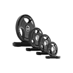 Olympic Rubber Grip Plates 10lb (Single Plate)-0