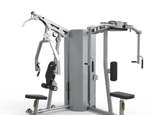 MTI4003 2 Station Leg Press & Pec/Fly-0