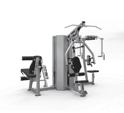 MTI4007 3 Station Chest/Back, Leg Extension & Pec/Fly-1