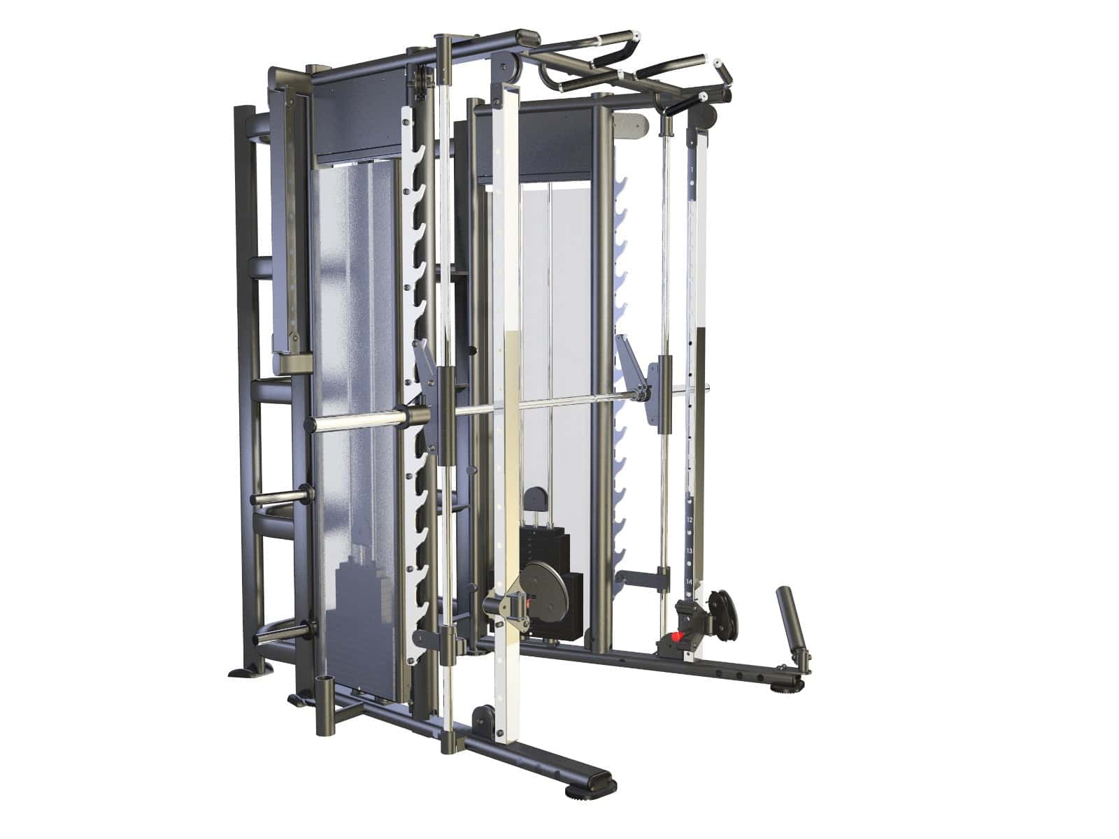 MX1186 Back Mounted Accessory Rack-2